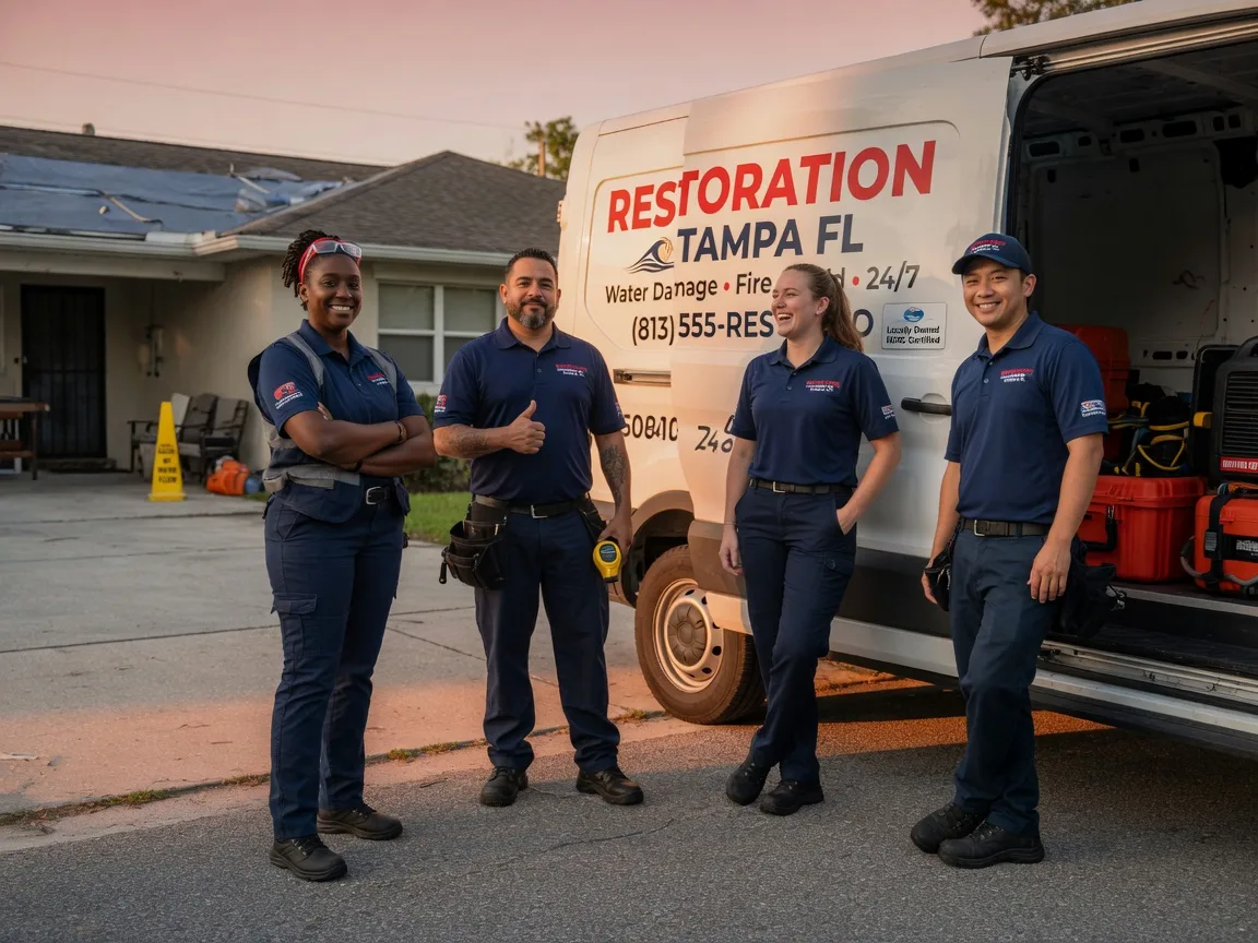 Water Damage Restoration company in West Point, CA